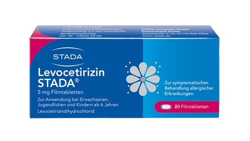 Umverpackung Levocetirizin Stada